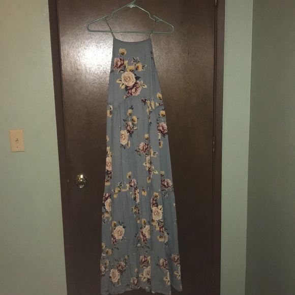 Xhilaration Dresses & Skirts - Blue floral maxi dress